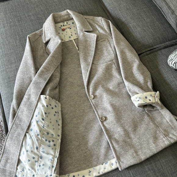 Anthropologie Jackets & Blazers - Anthropologie Pilcro Light Beige Blazer
